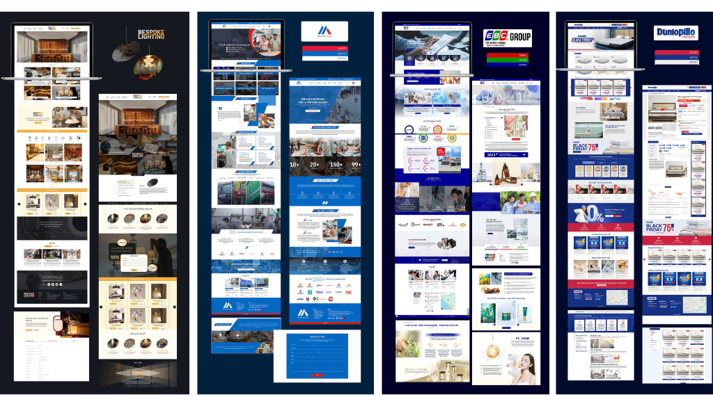 thiết kế web và cho thuê web